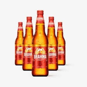 Cerveja Garrafa 600ML Com 24 Unidades – Brahma